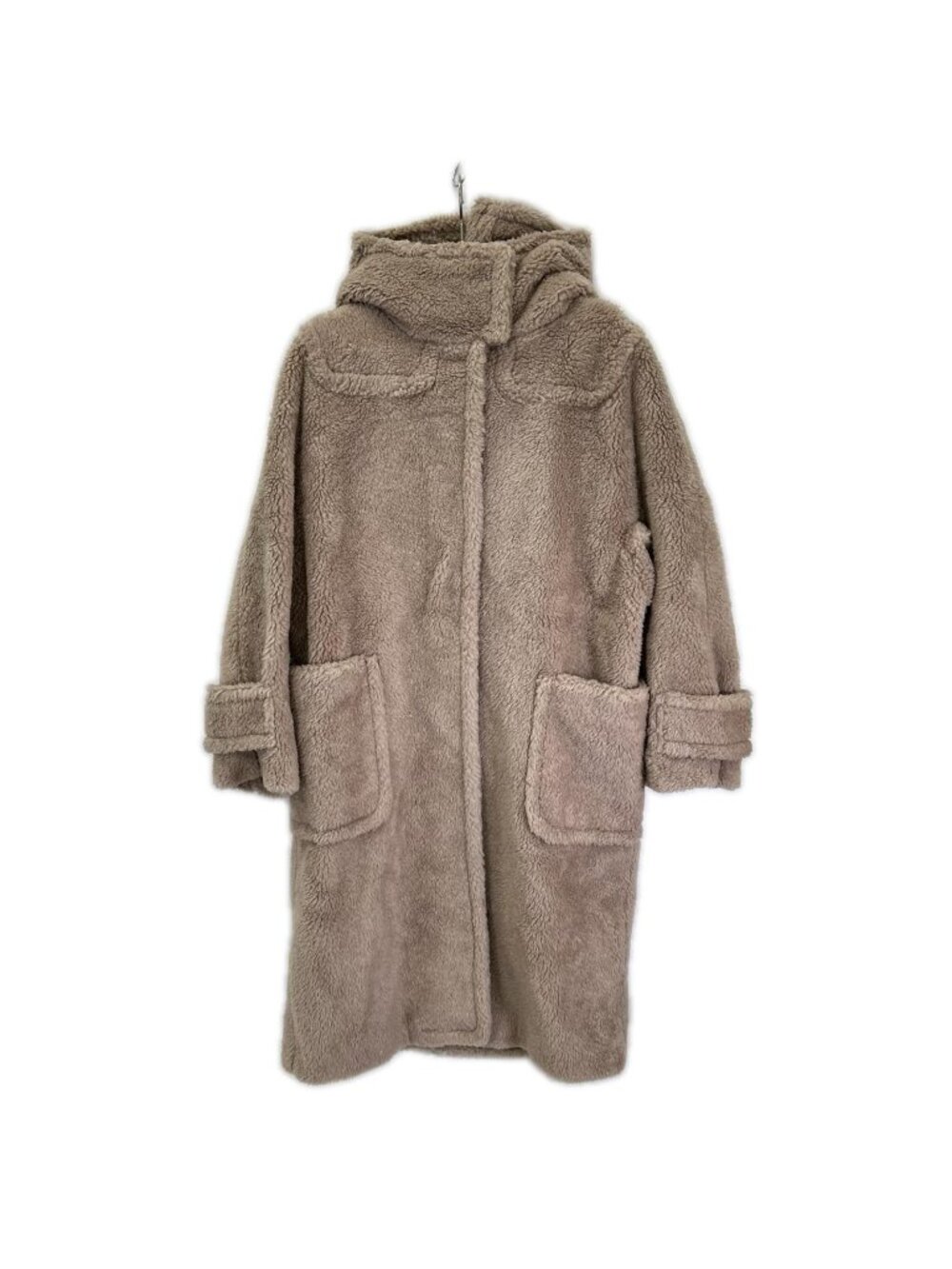 Max Mara Weekend Hooded Fleece Coat 40